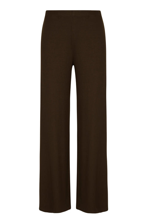 Americano Rib Wide Leg Pants