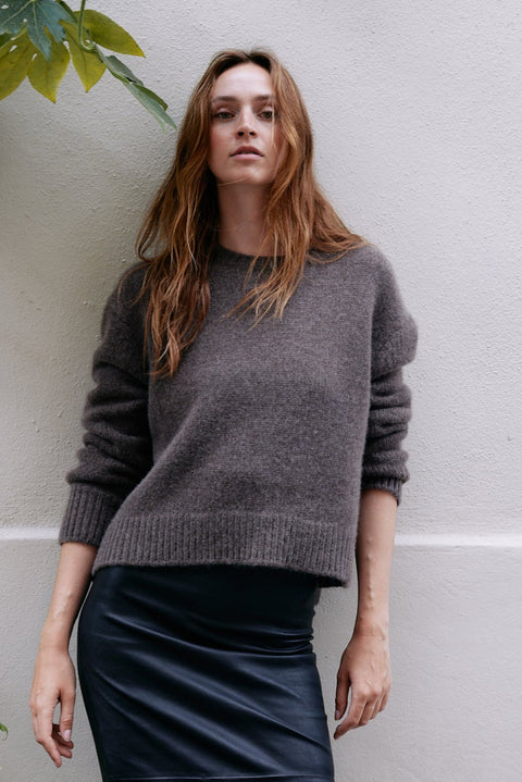 Truffle Heavy Cashmere Sweater