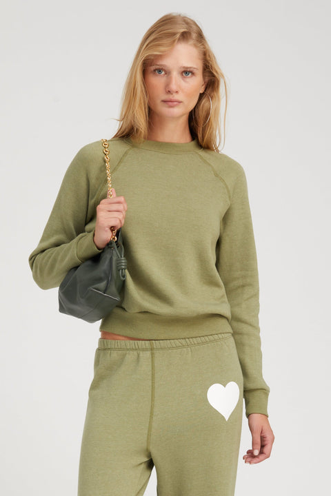 Basil Shrunken Raglan Sweatshirt