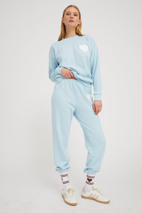 Baby Blue Heart Sweatshirt